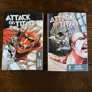 Set Manga Books- Attack on Titan